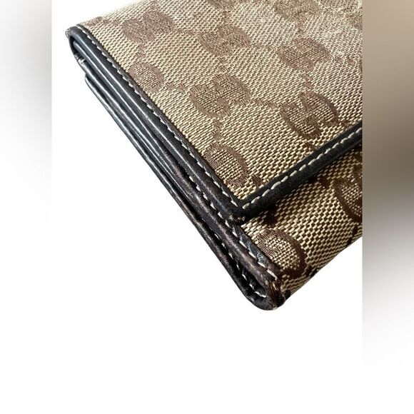 GUCCI Chihuahua GG Canvas Continental Wallet - Picture 4 of 14